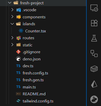 Fresh Islands Structure