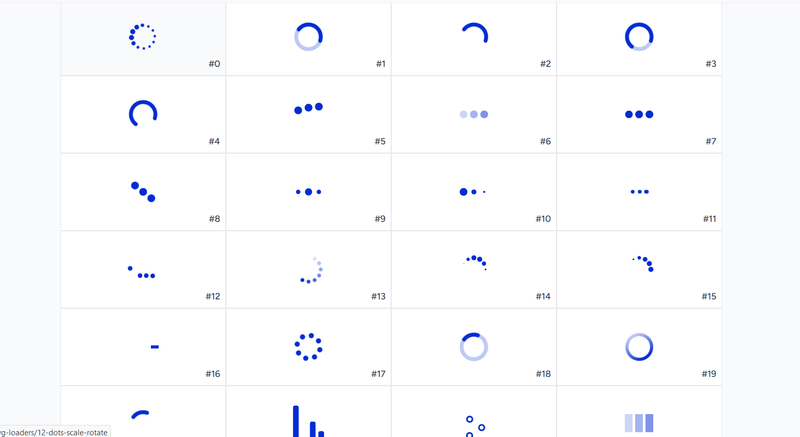 100+ Open Source SVG Loading Indicator Icons