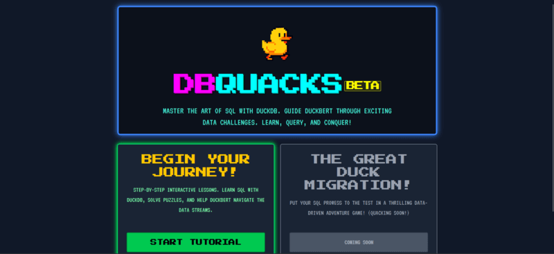DBQuacks DBQuacks