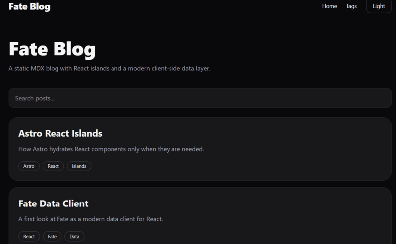 Dark Mode