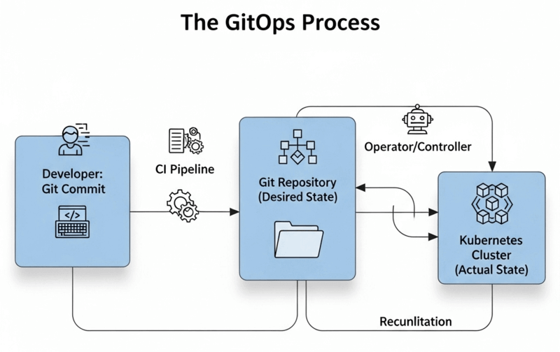 GitOps Process GitOps Process