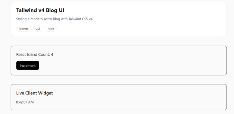 React Islands