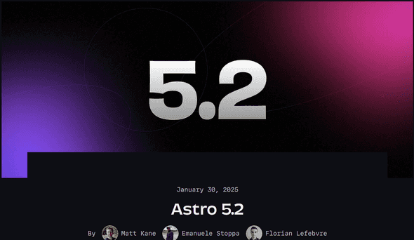 Astro 5.2