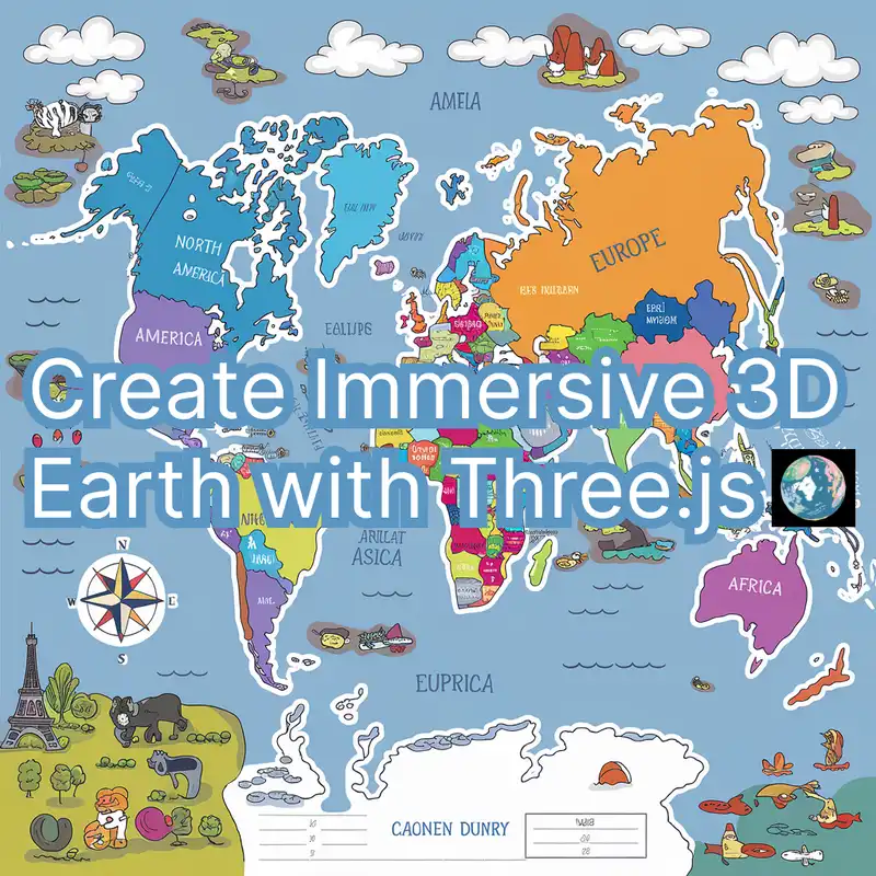 Create Immersive 3D Earth with Three.js: Interactive WebGL