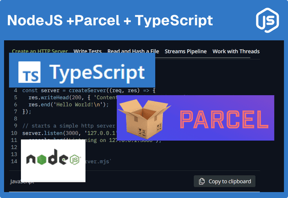 How to Set Up a Node.js Project with Parcel and TypeScript