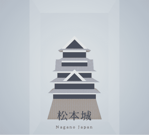 Only CSS: Japanese Castle