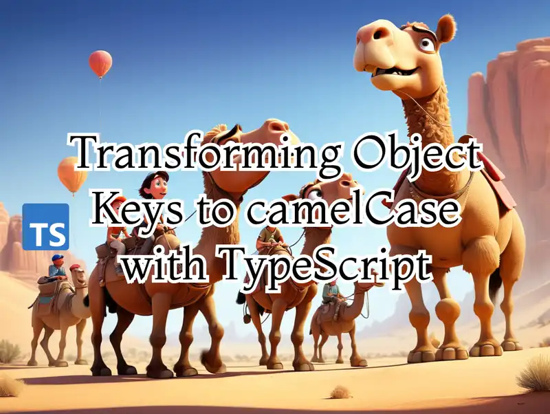 Transforming Object Keys to camelCase with TypeScript